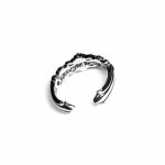 Chrome Hearts Baby Double Floral Cross Ring - Image 3